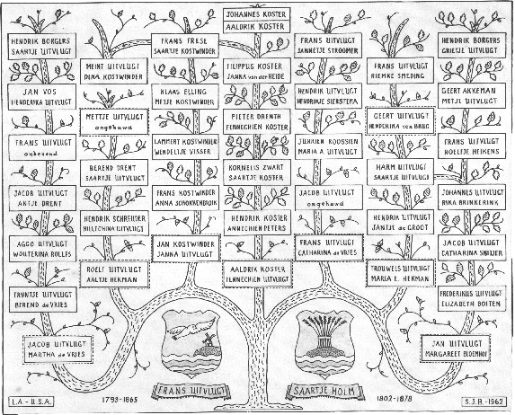 stamboom familie uitvlugt